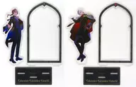 ChroNoiR Acrylic Stand 2 Types Set "CD-Virtual YouTuber Nijisanji ChroNoiR / Wonder Wander World Complete Box" Nijisanji official store Purchase benefits