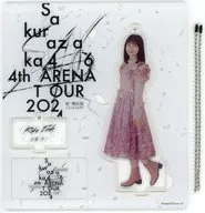 远藤理子(櫻坂46)亚克力看台挂件(3 rd TOUR 2023粉色服装)"4 th ARENA TOUR 2024新·樱前线-Go on back？-"