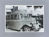 シボレー中型車 昭和10年 マットスタンド 京都市交通局グッズ