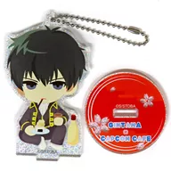 Hijikata Toushirou "CAPCOM CAFE× Gintama (2024) Lame Acrylic Stand Key Holder"