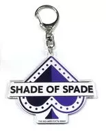 Porta-chaves acrílico com o logotipo SHADE OF SPADE "Idol Master Million Live!"