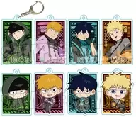 8-Type Set "Mob Psycho 100 III Trading Acrylic Key Holder Cyberpunk ver."