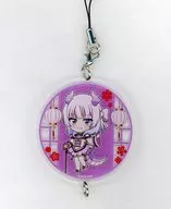 坂柳 Arisu (Mini Character) "Collaboration Cafe in AMOCAFE Ikebukuro 1st Store Connecting Trading Acrylic Charm (with strap) to Classroom of Merit-Supremacy"