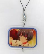 Mio Ibuki (Isojin) "Welcome to a class that emphasizes ability, collaboration cafe in AMOCAFE, trading acrylic charm (with strap) connected to the first Ikebukuro store"