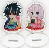 Shuten Meoto Pair Acrylic Stand "The Devil's Bride Wants to Be Eaten" Comic 3 Volume Release Commemorative Campaign Winner