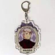 "Hetalia World ★ Stars Valentine's Cafe in AMOCAFE First Ikebukuro Store Trading Acrylic Key Holder" in Prussia