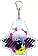 D. Fuyuko 大狼 "Wolf chan wants to be clear Acrylic Key Holder 01. Official illustration"