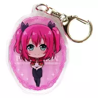 Ruby "John Day - Sunshine in the MIRROR - in TOWER RECORDS Limited Fair 03. Acrílico Keychain (Mini Character Illustrated)"