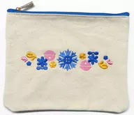 Amenomiya Kokoro Embroidered Pouch Spring Garden Style "Virtual YouTuber Niji-San"