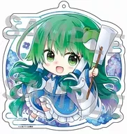 32. 東風谷 Sanae (illustrated. Souma Mizuki) creator ズキー holder "Toho Project"