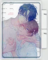 ドラマCD用描き下ろしジャケット 箔押しA5アクリルボード 「ホワイトライアー」