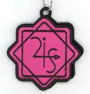 LiSA (LiS / Pink) patch key holder "LiVE is Smile Always ～ LANDER ～" LiSA Gacha gift