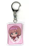 Minami Yumeme (Mini) "Grid Man Universe Trading Acrylic Key Holder Relax Ver."