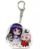 An acrylic key holder drawn by Rui-kun and Koda Chiharu "Comic Harebare Hiyori Vol. 5" Manga King Premium