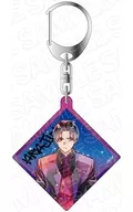 Tsupparin PALE TONE Series Acrylic Key Holder "Bukkiri!"