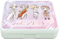 02.集合デザインB(グラフアートイラスト) 小物ケース 「シャイニングニキ」