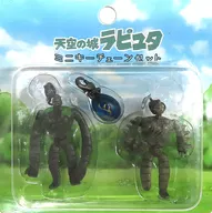 Robot Soldier Mini Key Chain Set "CASTLE IN THE SKY"