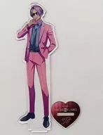 Tilt BIG Acrylic Stand "DMM Scratch! HIGH CARD ～ Pink Suit Ver. ～" B-6 Award