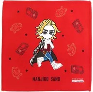 Manjiro SANO microfiber towel "DMM Scratch! Tokyo Revengers Sutankyuto" W Chance Prize 2nd installment