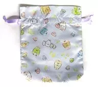 Usagi Satin drawstring bag "Sumikko Gurashi"