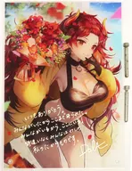 [破损品/单品]Dora复制亲笔签名・有留言的亚克力面板