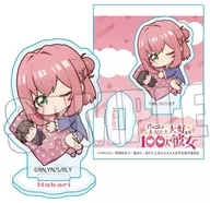 Hanazono 羽香 Sato (Good Night Ver.) Mini Character Mini Stand "100 Girls Who Love You a Lot A Lot A Lot"