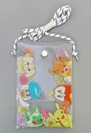 Gathered Flowers PVC Shoulder Pouch "Pocket Monsters"