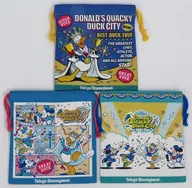 Collective Drawbag Set (3-Pack Set) "Disney パルパルーザ" Donald's クワッキー Tag City "limited to Tokyo Disneyland