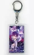 [Damaged Goods / Single Item] Ukiu-Violeta Acrylic Frame Key Holder "Virtual YouTuber Ni Ji-Ukiu-Violeta Birthday 2022"