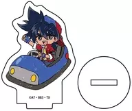 Takao Kinomiya "Bakuten Shoot Beyblade G Revolution Acrylic Petchin Stand 05. Graphic Art Illustration"