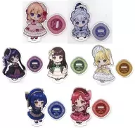 Set of 7 Acrylic Stand "DMM Scratch! Is the Order a Rabbit? BLOOM 3rd" C Prize