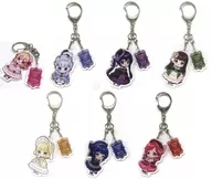 7-Type Acrylic Charm "DMM Scratch! Is the Order a Rabbit? BLOOM 3rd" D Prize