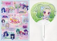 Lavilly A4 plastic trasparent file folder & Mini Uchiwa "Kiratto Pri Chan Puri ☆ Chanfanfare! 2023"