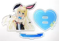 Sylvie Bunny Collaboration Cafe Limited Acrylic Stand "Kinkoi: Golden Loveriche -Golden Time -" 2023 Saga Planets Collaboration Cafe with Anmitsu & Golden Love Goods