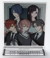 Collection drawing 4th Anniversary ver. acrylic stand "MILGRAM - Milgram - 4th Anniversary POPUP STORE in loft drawing 4th Anniversary ver. trading acrylic stand" Animate limited box Purchase benefits