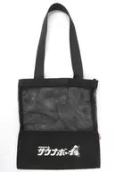 Lauren Iloass Mesh Tote (com crachá de lata) "YouTuber virtual" e "Sauna Boy"
