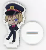 遙日 Teramitsu "B-PROJECT ~ Ardent * Love Call ~ POP UP SHOP in Tokyo Character Duct Street Acrylic Puchistand 01 / Station attendant ver. (Mini Character illustration)"