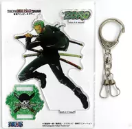 Roronoa Zoro Acrílico Stand Charm Battle "tóquio ONE PIECE TOWER" Mugiwara Store Tonga Restore Limited