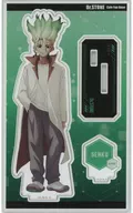 "Dr. STONE Café in Cafe Fan Base" Acrylic Stand, Equal Size of Chizora Ishigami