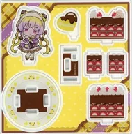 Hanitan Acrylic Stand "Maru KUJI Wachapuri Maji! Produced by Miruki? kawaii Chocolat Bear Coordination Ver." Great blessing 10