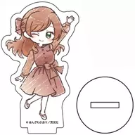 Niji 野美 Haru "COMIC GIRLS Acrylic Puchi Stand 02. Graph Art Illustration"
