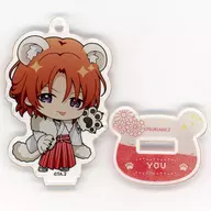 Akira Hazuki "Tsukiuta. THE ANIMATION 2 Trading Chibi Character Acrylic Stand Key Holder / Procellarum" Animate Girls Festival 2022 Goods