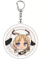 Marguerite "Rune Factory 4 Special Acrylic Key Holder 07. Fluffy character costume ver. (Mini Character illustration)"
