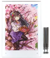 "エシナナフェスタ #01 Theme : Spring" Acrylic Stand Panel with Gourd Illustration