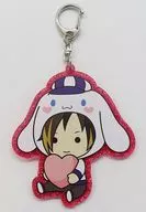 Toru Kanzaki x Cinnamoroll Acrylic Key Holder Premium "Tokimeki Restaurant ☆ ☆ ☆ X Sanrio Character Connectors"