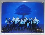 [破損品] メインビジュアル(DAY2) レイヤードグラフ 「進撃の巨人 10th ANNIVERSARY ATTACK FES」 DAY2限定 プレミアムチケット特典