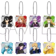 8-Type Set "SWORD ART ONLINE Acrylic Key Holder Collection"