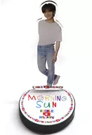 慧人 Kimura (Exile B HAPPY) with morning voice, acrylic stand "MORNING SUN" Exile Tribe FAMILY OFFICIAL CD ・ DVD SHOP & mu-mo SHOP limited