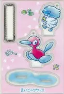 Porygon2 "Acrylic Charm Collection with Pocket Monsters Stand Maigo no クワッス" Pokemon Center limited