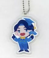 Takuji Izawa (QuizKnock) acrylic key holder "Tokyo Discovery City! Let's go on an adventure trip"